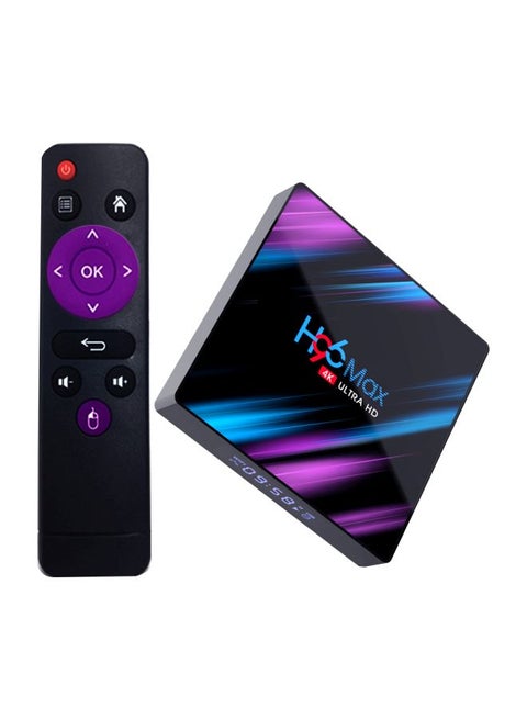 H96 Max Smart Android 9.0 TV Box With Remote Control H96 Black