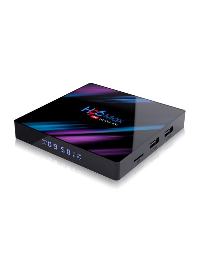 H96 Max Smart Android 9.0 TV Box With Remote Control H96 Black