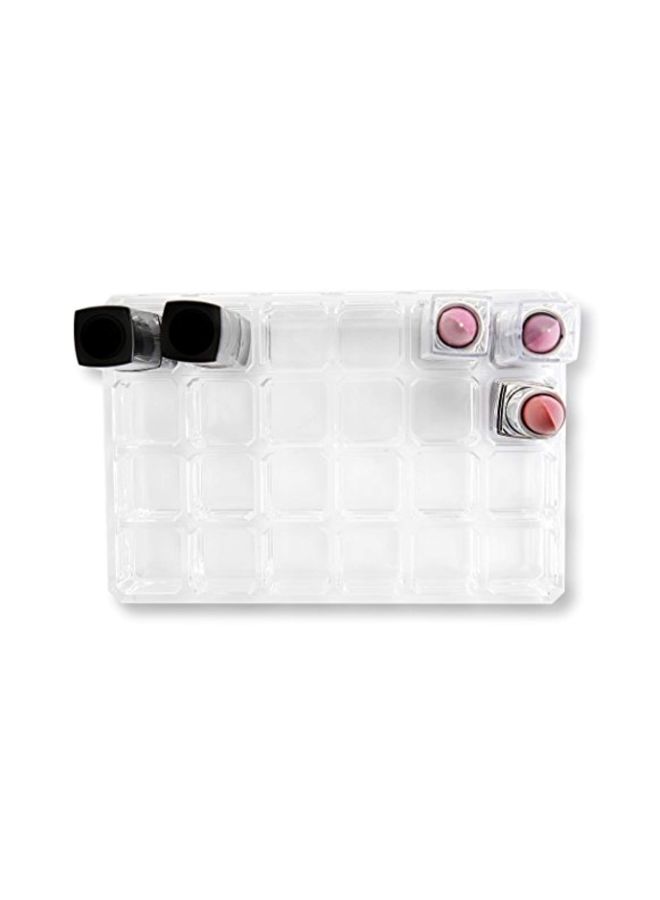BINO Acrylic Lipstick Organizer Clear - Image 4
