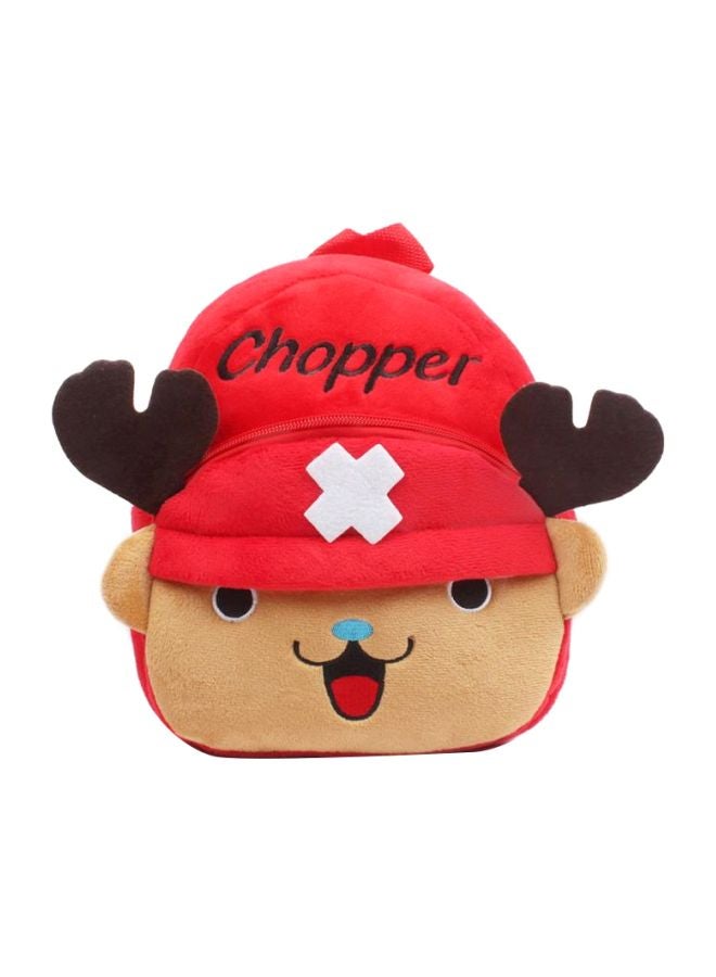 Printed Plush Backpack  - Image 1