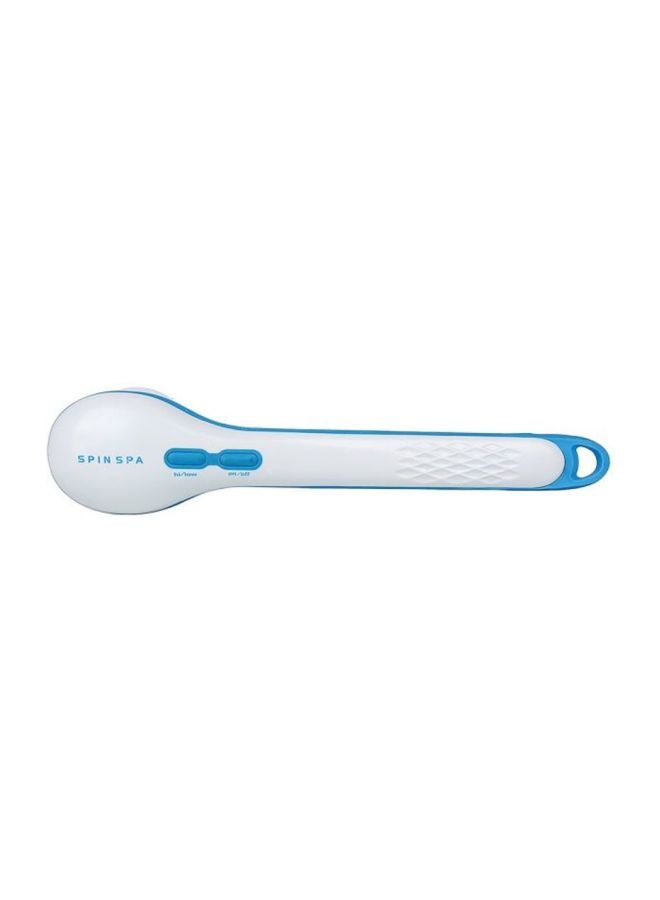 Spin Spa Cleansing Facial Brush With 5 Attachments White/Blue 612grams - Image 2