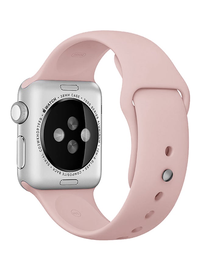BeHello - Silicone Strap For Apple Watch 38/40mm Pink - Image 1
