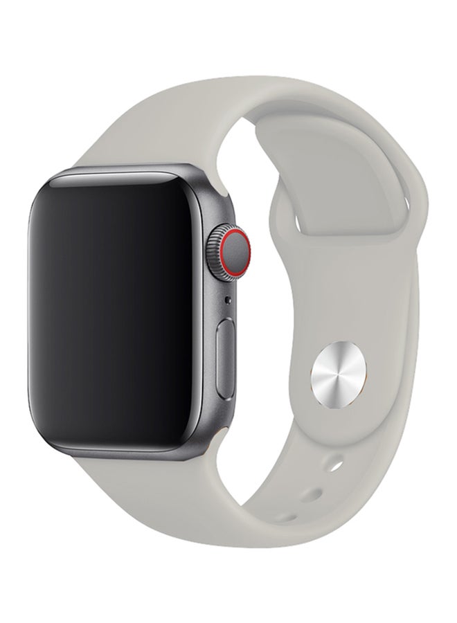 BeHello Silicone Strap For Apple Watch 38/40mm Grey - Image 1
