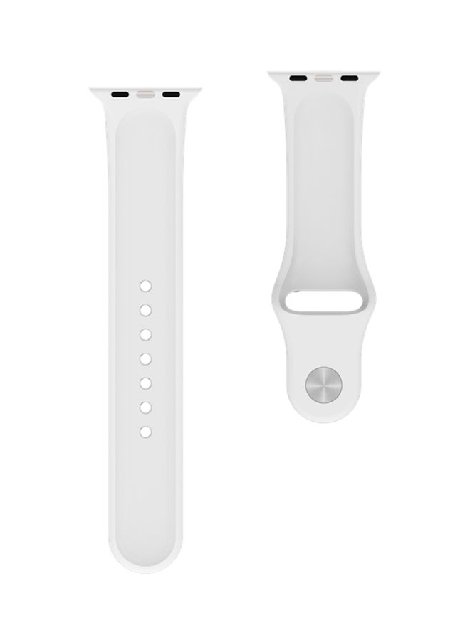 BeHello Silicone Strap For Apple Watch 38/40mm Grey - Image 3