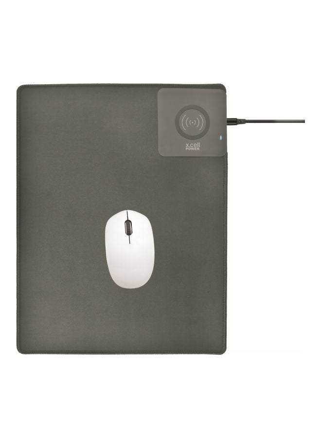 Xcell Mouse Pad With Built-In Wireless Charger Black  - Image 2