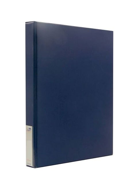 Digital A4 Ring Binder, 4 Ring D Shaped, 4 cm - Navy Blue blue
