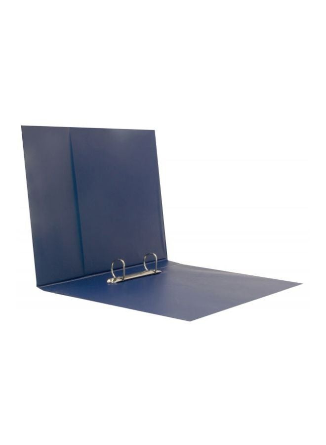 Digital A4 Ring Binder, 4 Ring D Shaped, 4 cm - Navy Blue blue