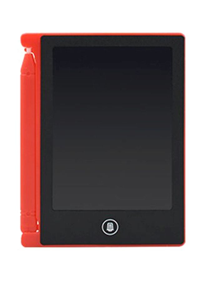 Generic LCD Writing Tablet Board With Pen Red  - Image 1