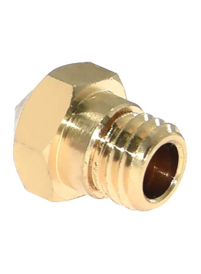 Pack Of 10 Nozzle Extruder Print Head Gold - Image 3