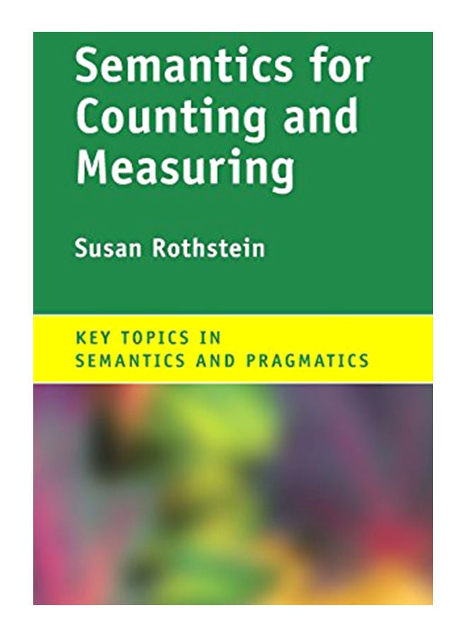 Semantics for Counting and Measuring hardcover english - 4-Jun-17 