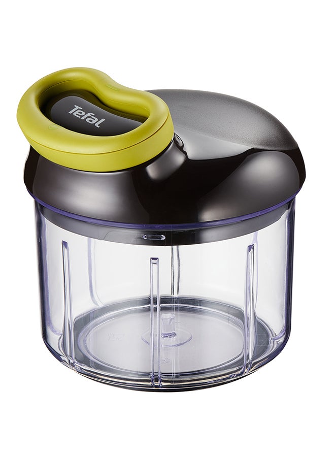 Tefal Manual Chopper Convenient Black Transparent Green 900Ml, Plastic, K1320404 + Salad Bowl  Transparent Green 1Litre, Plastic K3100112 Green/Black/Clear 16.7x9.5cm - Image 5