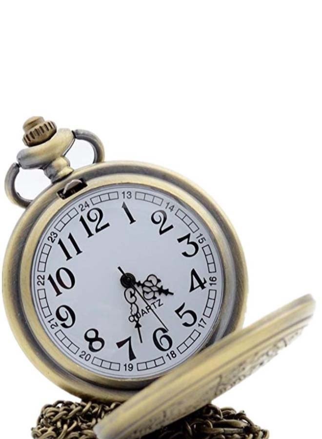 Vintage Alloy Analog Pocket Watch WD128  - Image 2