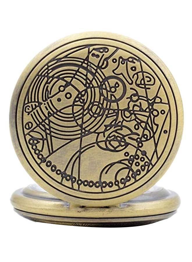 Vintage Alloy Analog Pocket Watch WD128  - Image 4