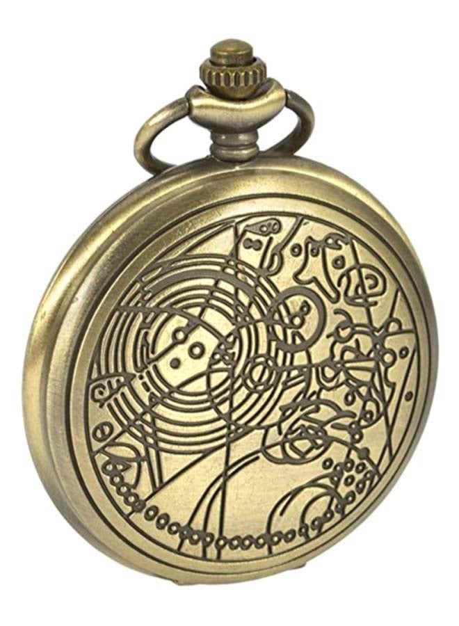 Vintage Alloy Analog Pocket Watch WD128  - Image 3