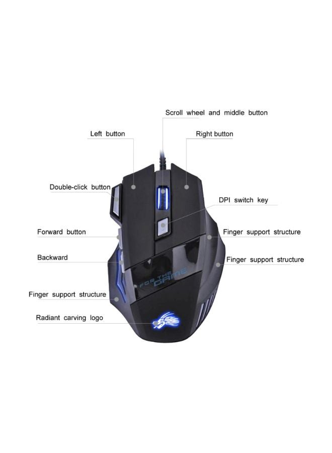 Beauenty USB Wired Gaming Mouse - Image 3