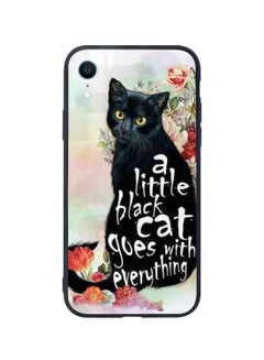Protective Case Cover For Apple iPhone XR A Little Black Cat