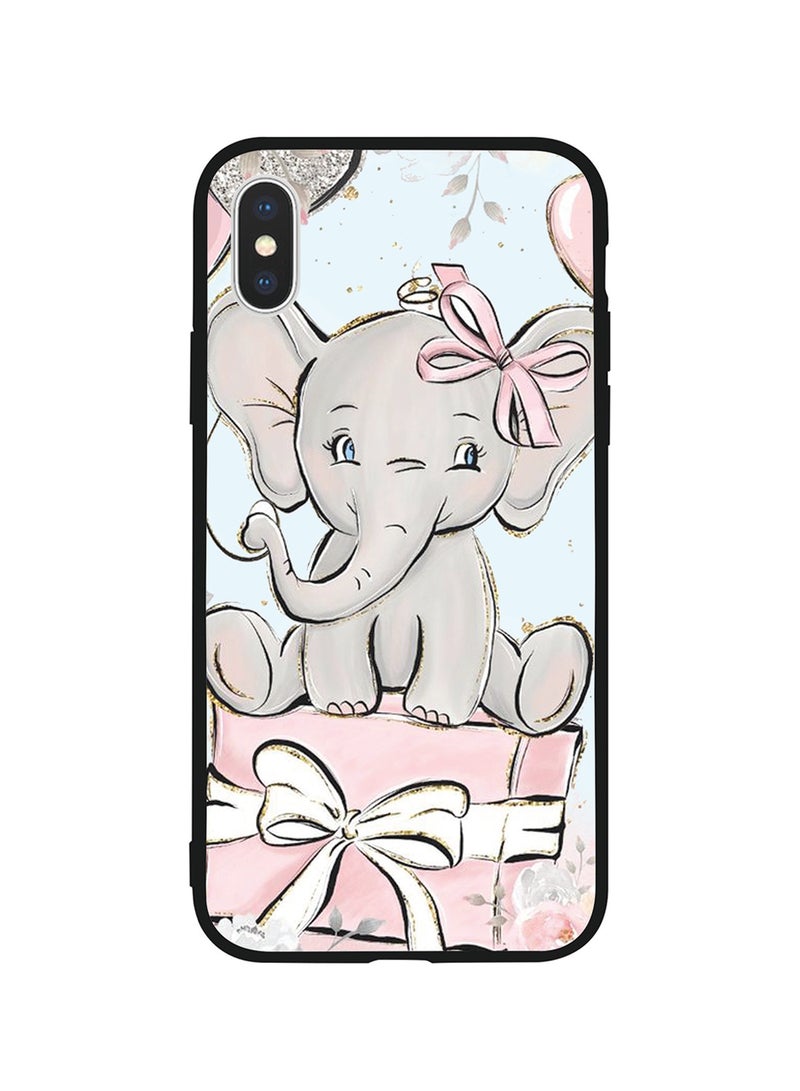 Protective Case Cover For Apple iPhone XS Baby Elephant