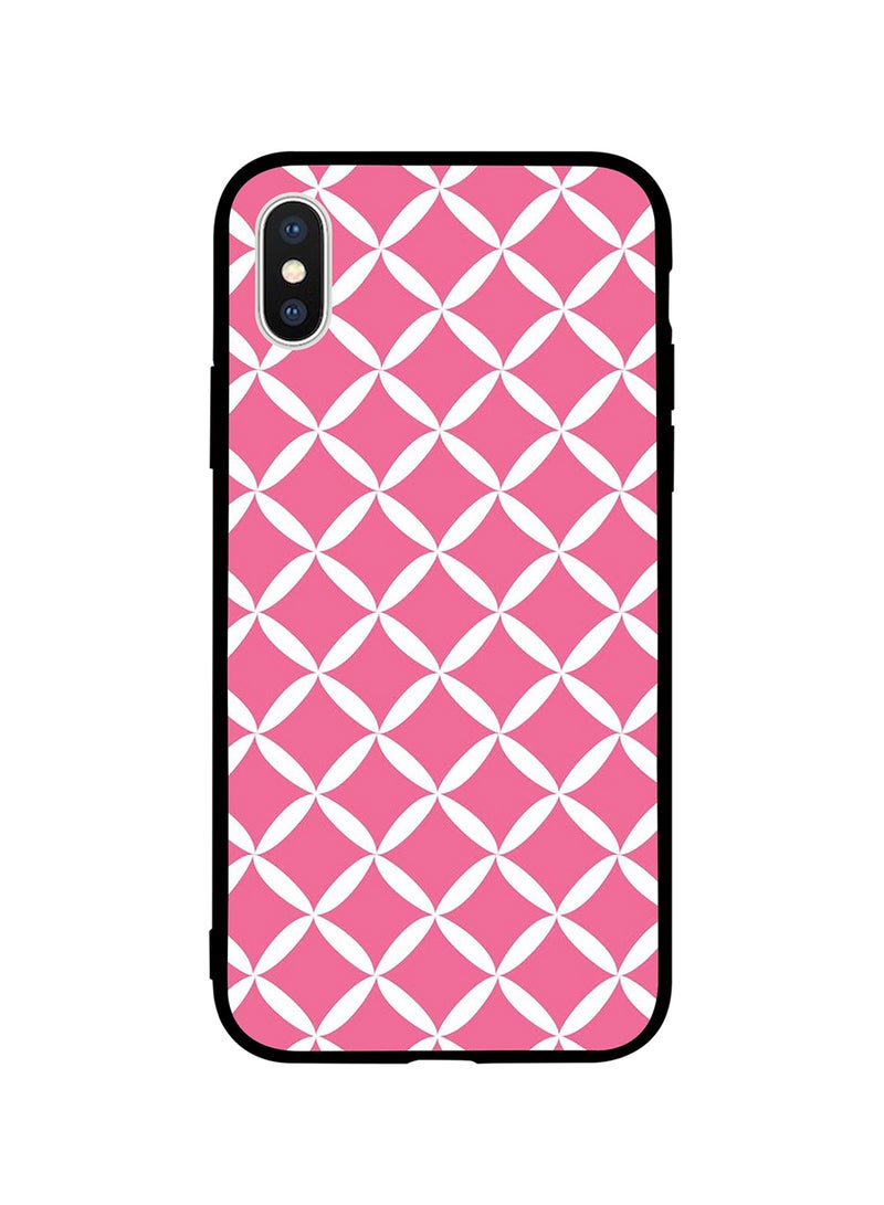 Theodor - Protective Case Cover For Apple iPhone XS Max Square Pattern - Image 1