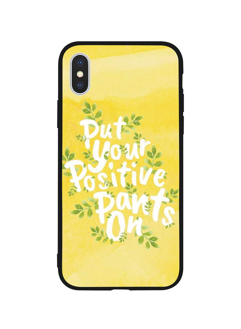 Theodor Protective Case Cover For Apple iPhone XS Max Positive Pants on 