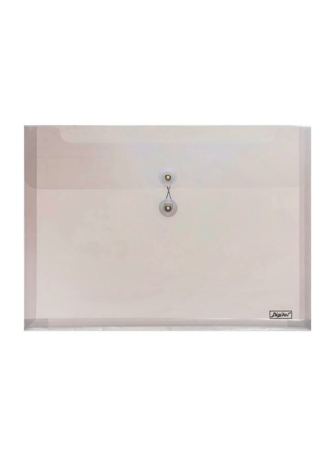 Generic - Digital Envelope Folder with String, White - Image 1