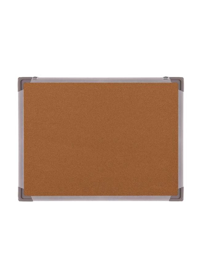 Digital Cork Board, 2 Hangers, 2 Faces Cork Brown