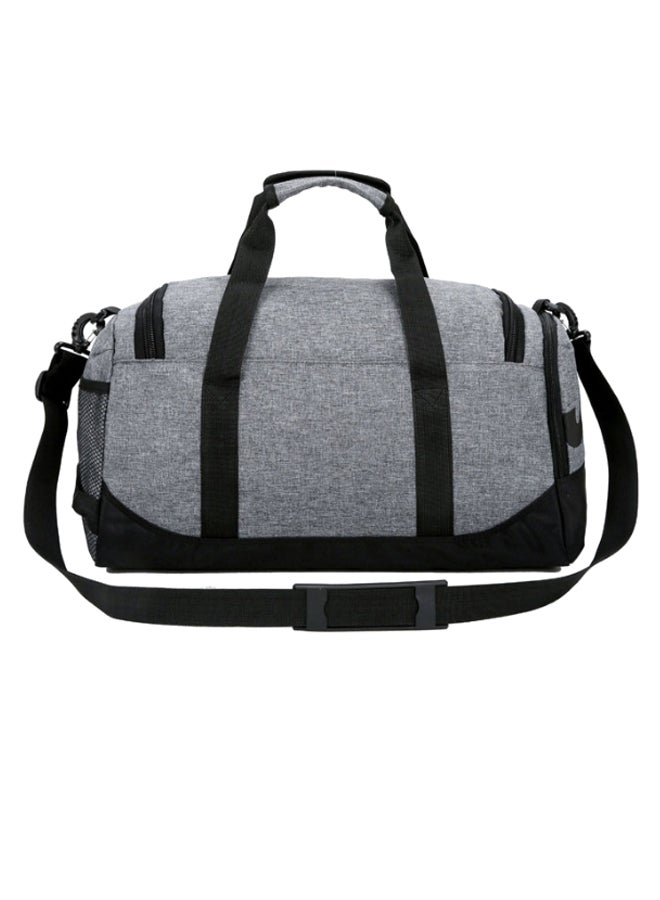 Foldable Travel Duffle Bag Grey/black  - Image 3