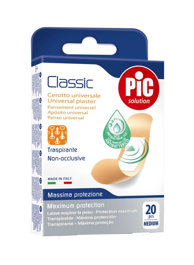 PIC 20-Piece Classic Universal Plaster 