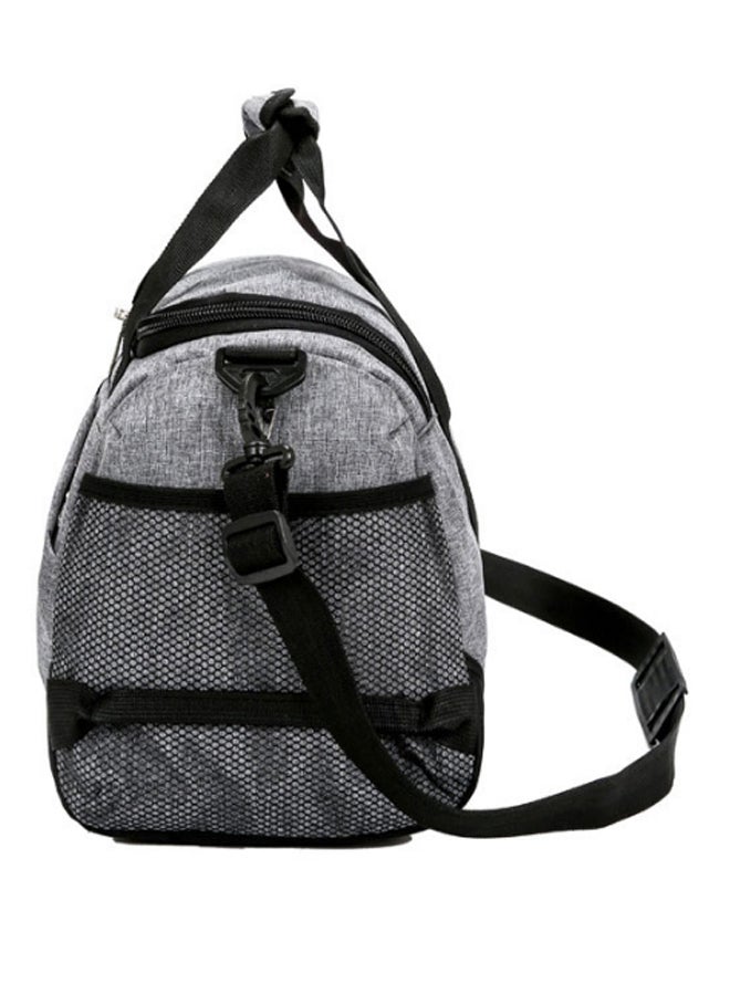Foldable Travel Duffle Bag Grey/black  - Image 2