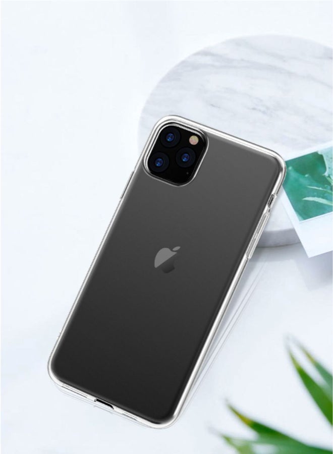 إكس ليفيل غطاء حماية واقٍ لهاتف أبل آيفون 11 برو ماكس شفاف - Image 2