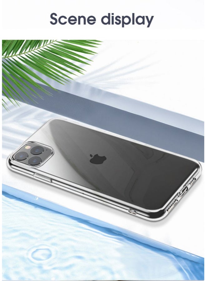 إكس ليفيل غطاء حماية واقٍ لهاتف أبل آيفون 11 برو ماكس شفاف - Image 3