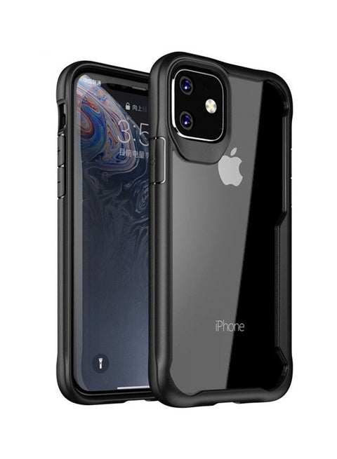 Protective Case Cover For Apple iPhone 11 Clear/Black