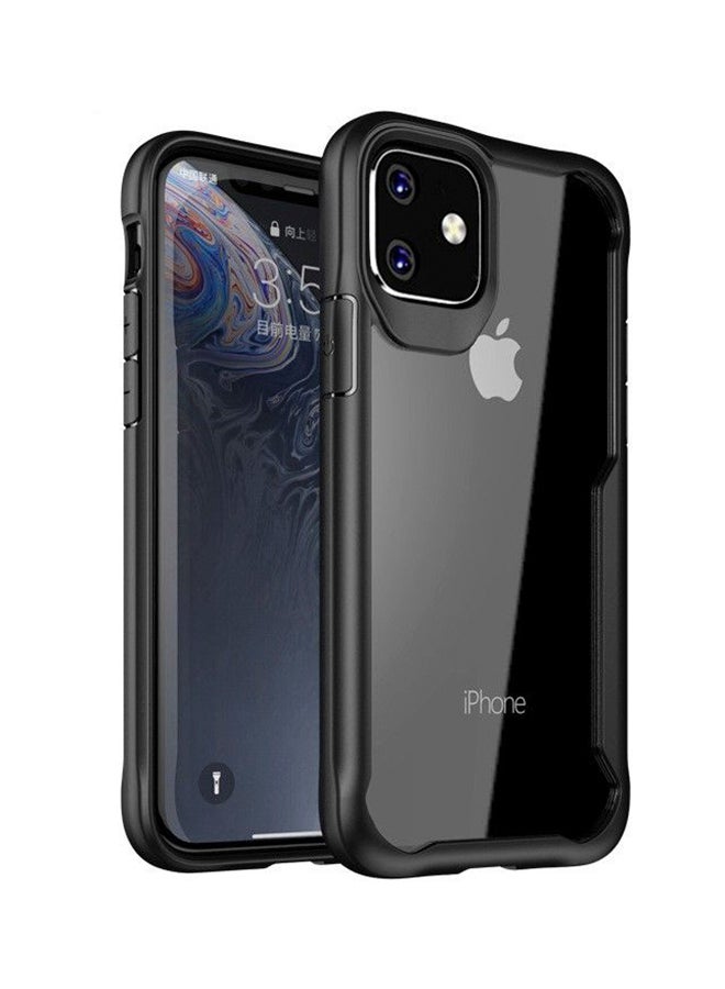 إيباكي غطاء حماية واق لهاتف أبل آيفون 11 شفاف/ أسود - Image 1