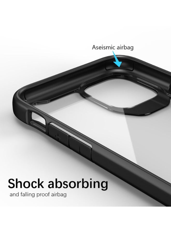 إيباكي غطاء حماية واق لهاتف أبل آيفون 11 شفاف/ أسود - Image 4