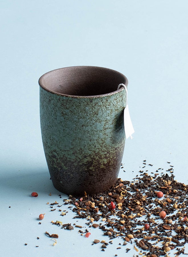 Prickly Pear Kaiya Ceramic Coffee Mug Brown  - Image 1