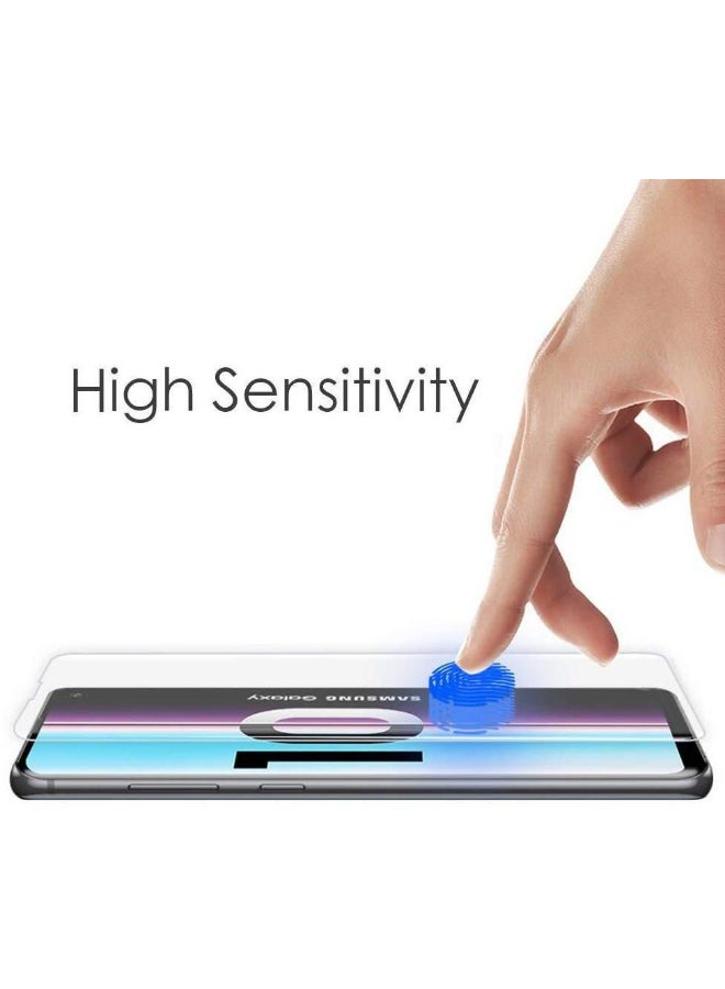Sike 3D Tempered Glass Screen Protector For Samsung Galaxy S10 Plus (2019) Clear - Image 3