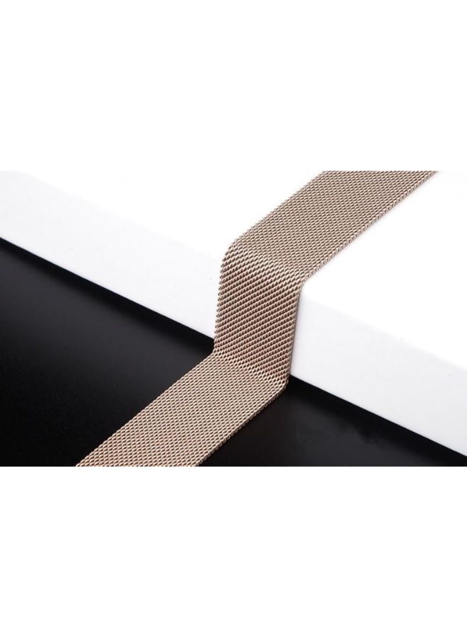 Generic - Stainless Steel Bracelet Watch Band Strap For Apple iWatch Series 1/2/3/4 Gold - Image 1