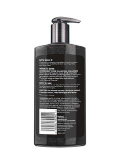 Biore Deep Pore Charcoal Cleanser Black 200ml  - Image 2
