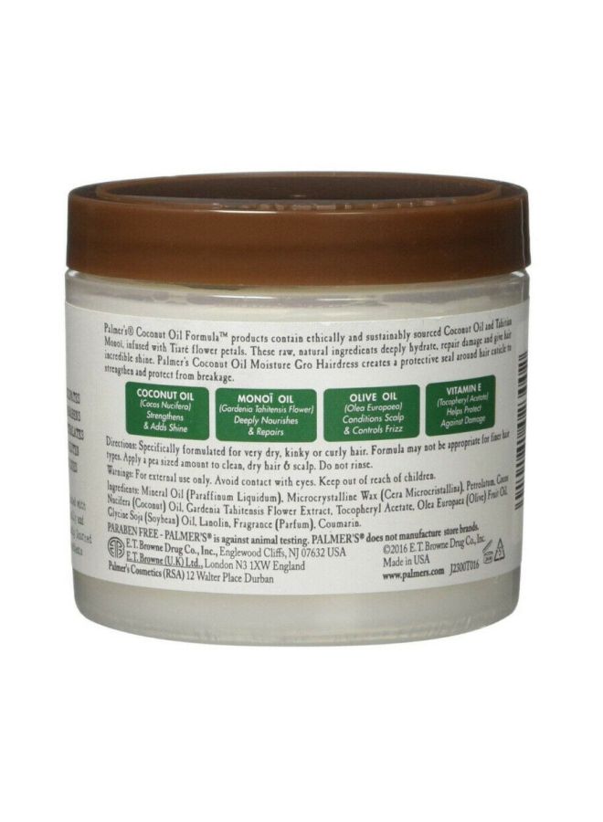 PALMER'S - Coconut Oil Formula Moisture Gro Hairdress 150grams - Image 1