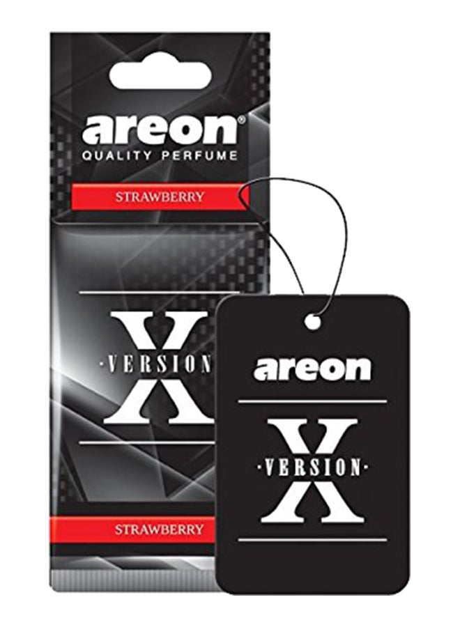 Areon X-Version Strawberry Scent Air Freshener