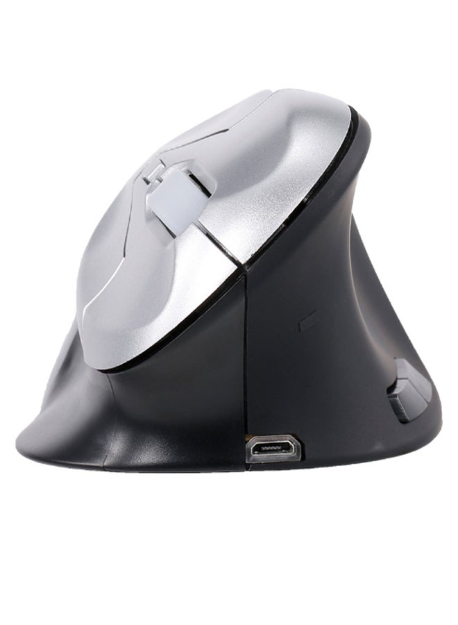 6D Wireless Optical Gaming Mouse Black/Silver - Image 2