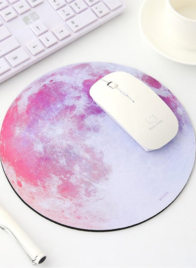 Beauenty Planet Series Round Shape Mouse Pad Multicolour - Image 2
