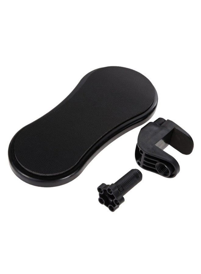 Beauenty Attachable Arm Support Mouse Pad With Lock Black - Image 1
