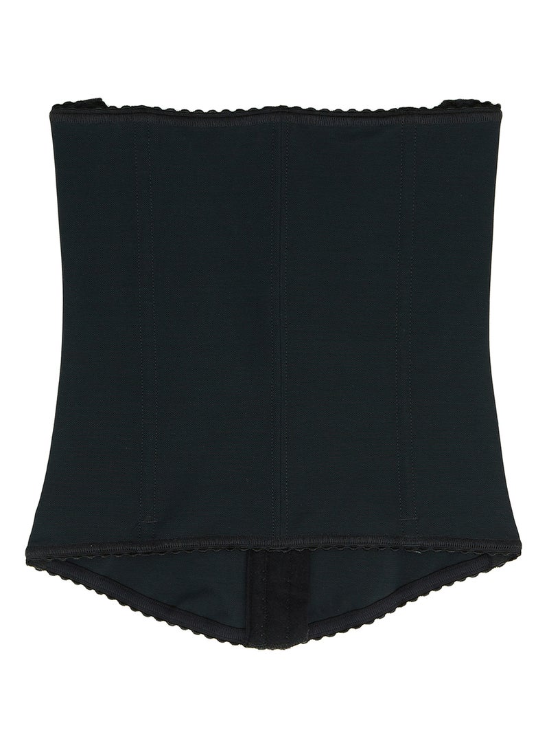 أنيت مشد تنحيف البطن بخصر مرتفع أسود - Image 2