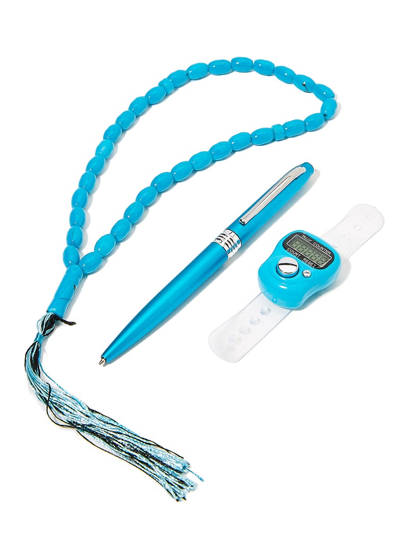 Rosh Prayer Bead With Pen And Finger Tally Counter - Image 2