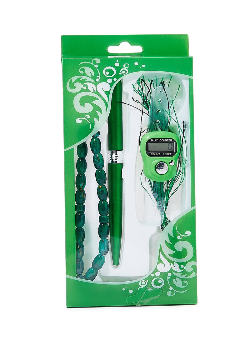 Rosh Prayer Bead With Pen And Finger Tally Counter - Image 1