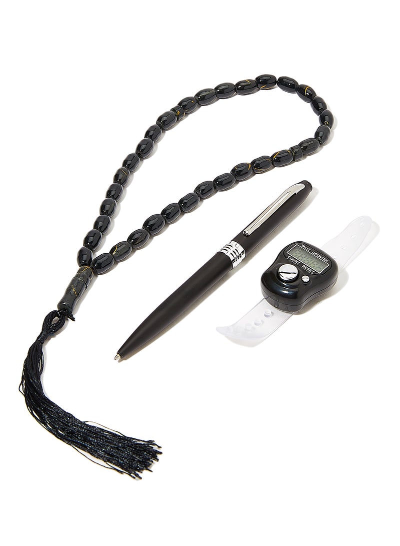 Rosh - Prayer Bead With Pen And Finger Tally Counter - Image 1