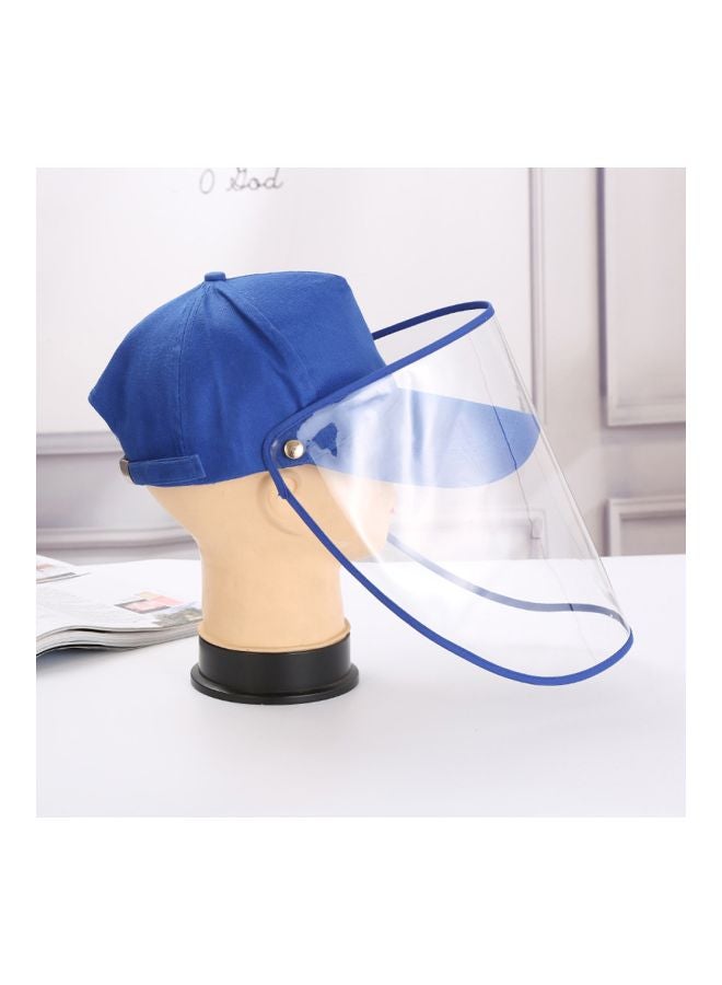 Adjustable Anti-Saliva And Anti-Dust Face Protective Cap Blue 43x3x25centimeter - Image 2