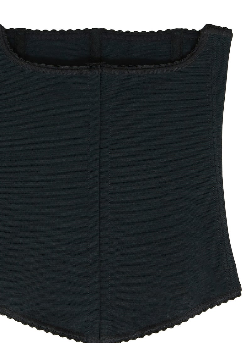 أنيت مشد تنحيف البطن بخصر مرتفع أسود - Image 3