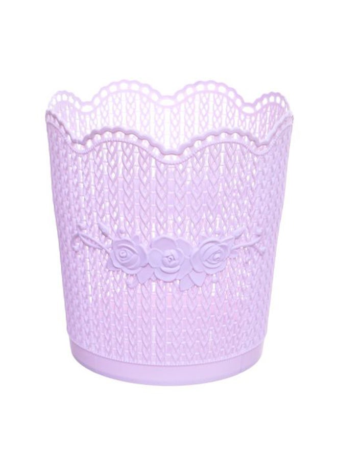 Office Basket Storage Light Purple 10inch