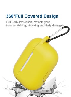 Generic Protective Case Cover For Apple AirPods Pro Yellow  - Image 3